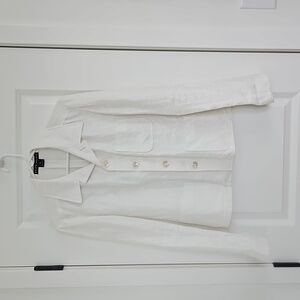 Vintage Ralph Lauren White Linen Jacket/Blazer